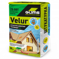 Штукатурка цементная GLIMS®Velur фотография Штукатурка цементная GLIMS®Velur фото