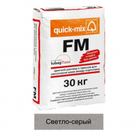 Затирка цементная Quick-mix FM 72303 C светло-серый 30кг позиция под заказ фото