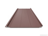 Фальцевая кровля двойной фальц 625/550мм Safari 0.45мм Корея Brown (коричневый) Grand Line "Grand Line" фотография Фальцевая кровля двойной фальц 625/550мм Safari 0.45мм Корея Brown (коричневый) Grand Line "Grand Line" фото