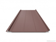 Фальцевая кровля двойной фальц 625/550мм Safari 0.45мм Корея Brown (коричневый) Grand Line "Grand Line" фотография Фальцевая кровля двойной фальц 625/550мм Safari 0.45мм Корея Brown (коричневый) Grand Line "Grand Line" фото