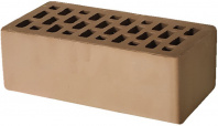 Кирпич облицовочный коричневый гладкий 250*120*88мм стандартная стенка М200кг/см2 щелевой Вышневолоцкая Керамика фото