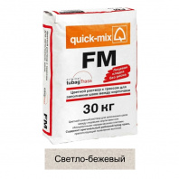 Затирка цементная Quick-mix FM 72302 В светло-бежевый 30кг позиция под заказ фото