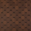 Гибкая черепица Tegola Top Shingle (Комфорт) Смальто Коричневый фотография Гибкая черепица Tegola Top Shingle (Комфорт) Смальто Коричневый фото