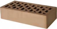 Кирпич облицовочный коричневый гладкий 250*120*65мм стандартная стенка М200кг/см2 щелевой Вышневолоцкая Керамика фото